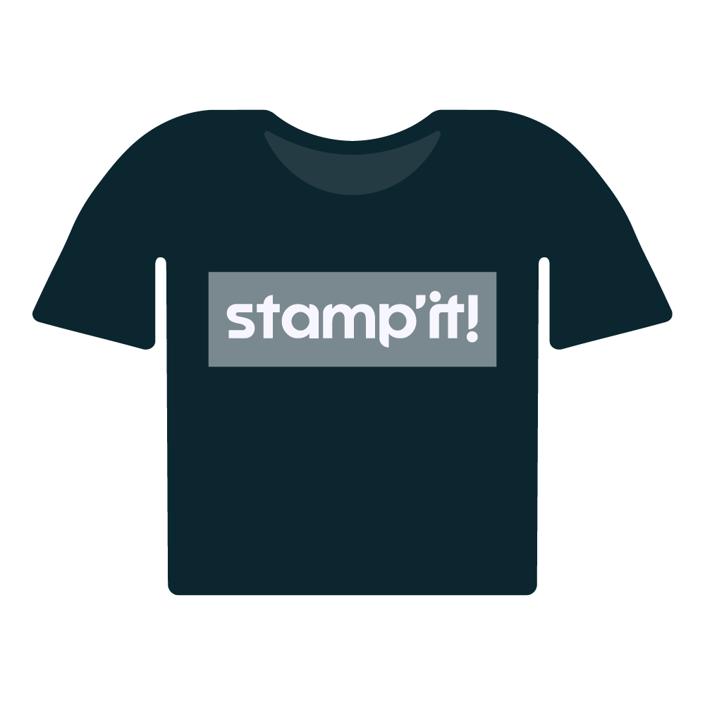 Animation de film DTF pressé sur un tshirt